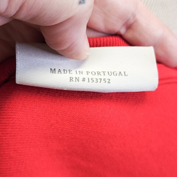 Warm Wonderful x Rowing Blazers Princess Diana Red Cropped Sheep Sweatshirt XXL - Picture 11 of 12